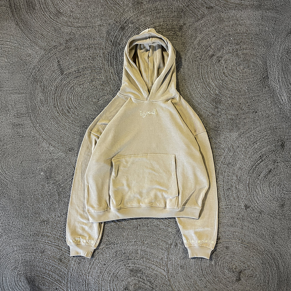 essential hoodie - desert sand